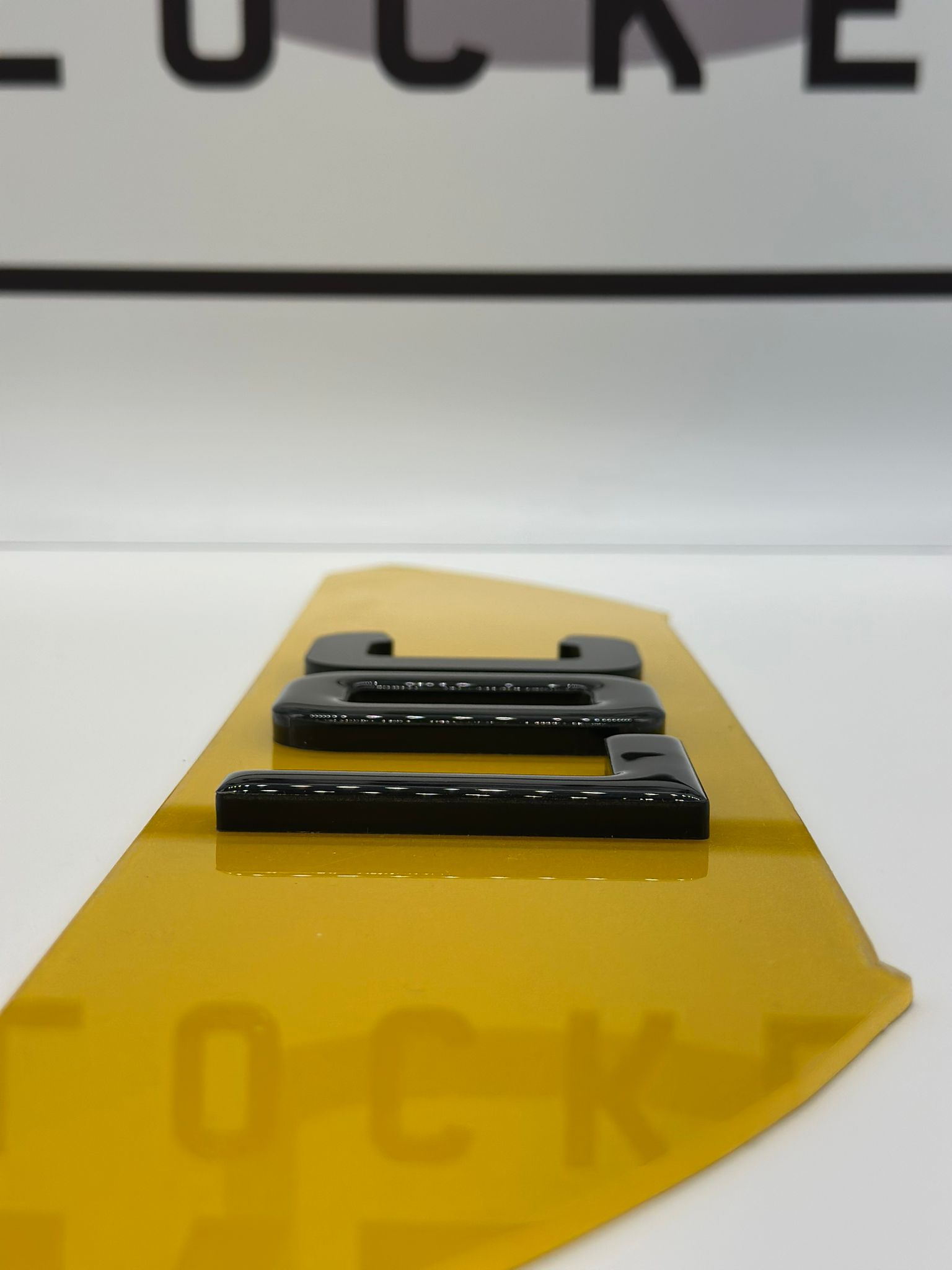 4D 6mm Black Gel Plates